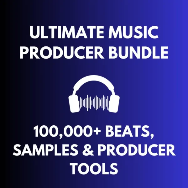 100K+ Music Producer Bundle with PLR & MRR | Loops, Beats, Kits & Tools