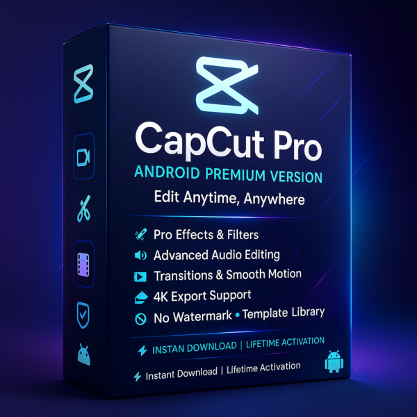 Premium Android Video Editing App – No Watermark 4K Export Pro Version