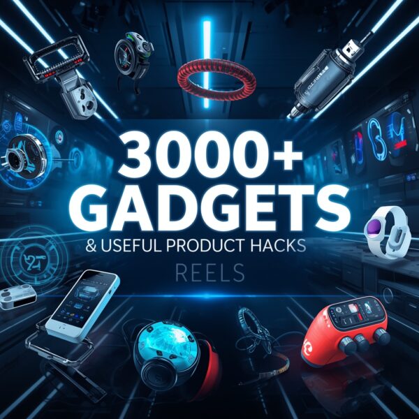 3000+ Viral Tech Gadget Reels Pack for Social Media Creators