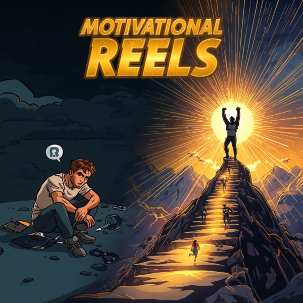 1000+ AI Motivational Reels Pack for Social Media Growth
