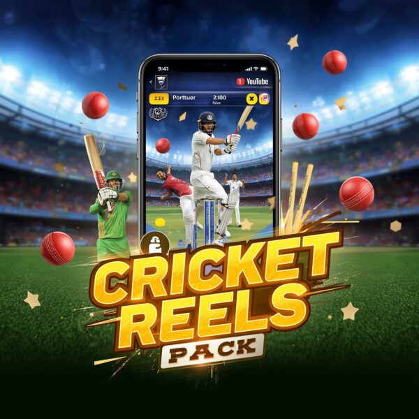 500+ Viral Cricket Reels Pack for Instagram & YouTube Shorts