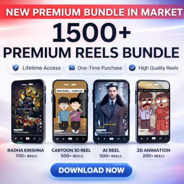 1500+ Viral Social Media Reels Bundle for Instagram & YouTube