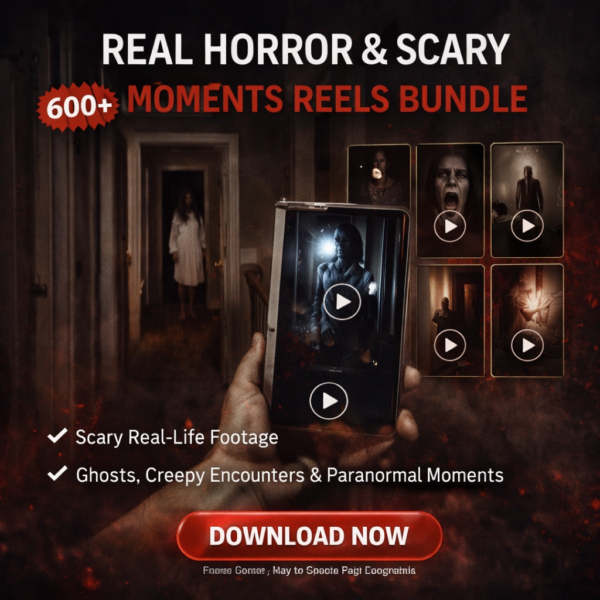 Real Horror Reels Bundle for Instagram & YouTube Shorts (600+ Viral Clips)