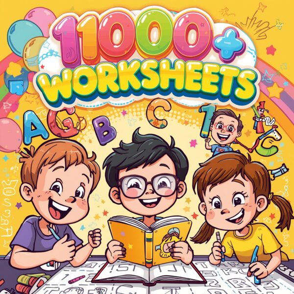 11000+ Printable Kids Worksheets Bundle for Fun Learning