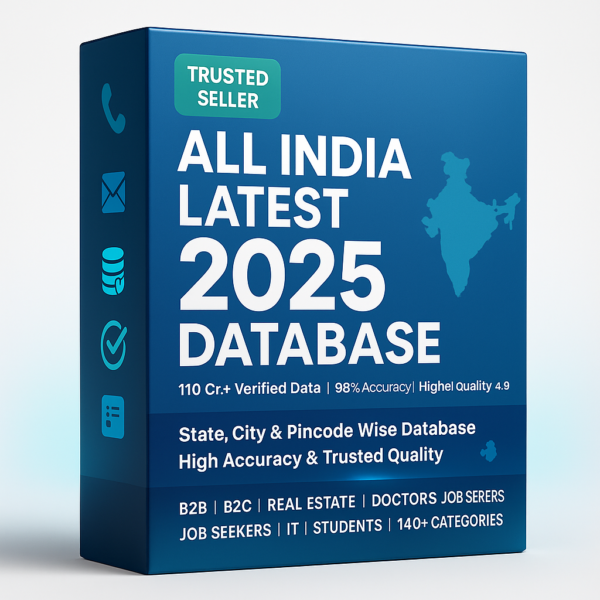 India 2026 Verified Business & Consumer Leads Database